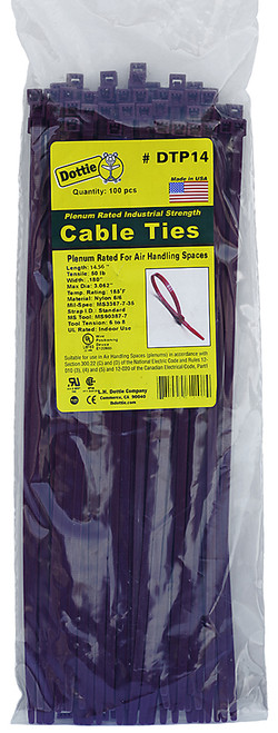 L.H. Dottie DTP14 14'' Air Handling Cable Tie