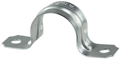 L.H. Dottie HW404 1-1/4'' Two Hole Pipe Strap