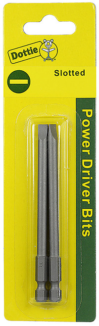 L.H. Dottie IB3S6C #3 x 6'' Slotted Power Bit (Carded)