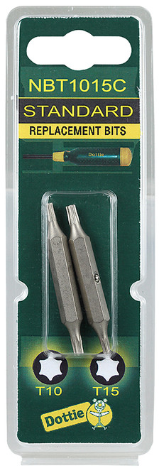 L.H. Dottie NBT1015C Megapro T10 - T15 Replacement Bit