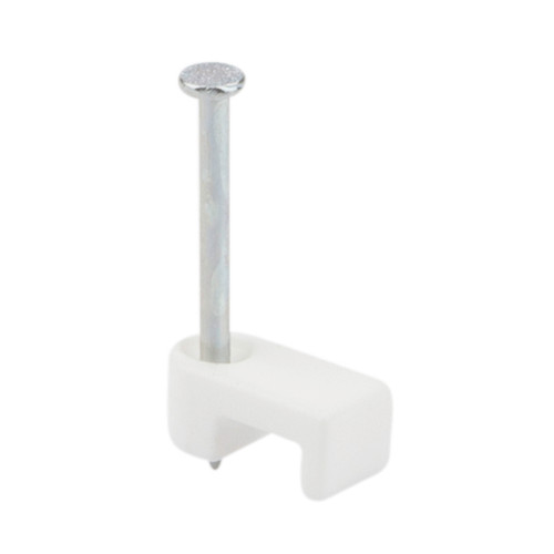 L.H. Dottie PLX18W 1/4'' X 1/8'' White Bell Telephone and Thermostat Wire Strap