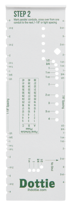 L.H. Dottie PTLG Punch Tool Layout Guide