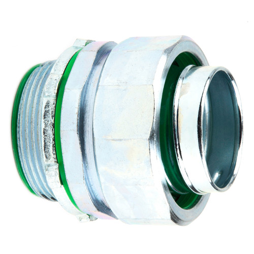 L.H. Dottie SL75I 3/4'' Straight Insulated Steel Liquid Tight Connector