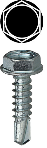 L.H. Dottie TK800 #8 Assorted Hex Head Self-Drilling Screw Kit