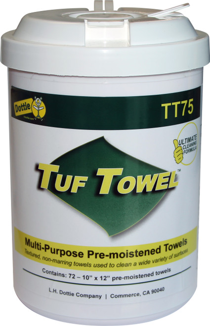 L.H. Dottie TT75 Tuf-Towel Waterless Hand Cleaner