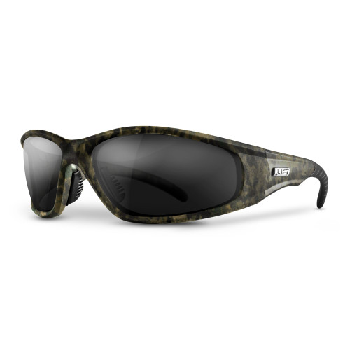 Lift Safety ESR-12CFST Strobe Safety Glasses (Camo/Smoke)