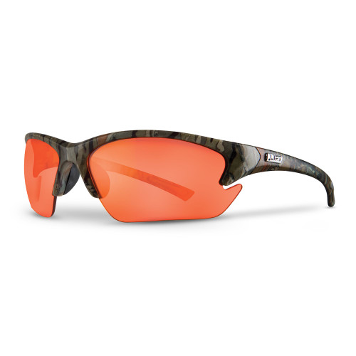 Lift Safety EQT-12CFA Quest Safety Glasses (Camo/Amber)