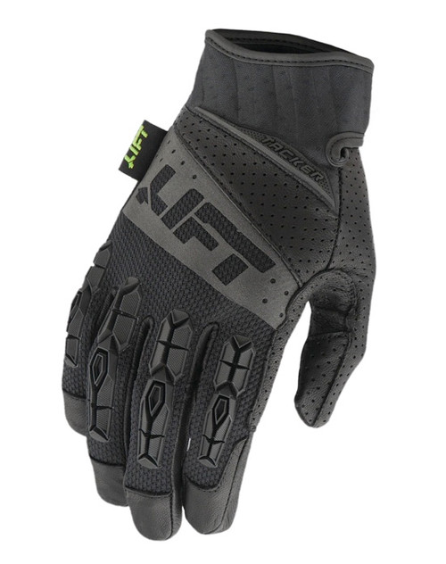 Lift Safety GTA-17KKM Tacker Glove (Black/Black)- Genuine Leather Anti-Vibe