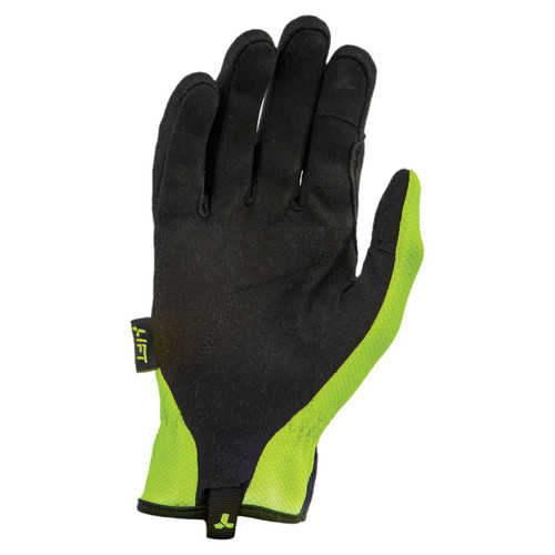 Lift Safety GTR-17HVKM Trader Glove (Hi-Viz)- Slip On/Off Cuff