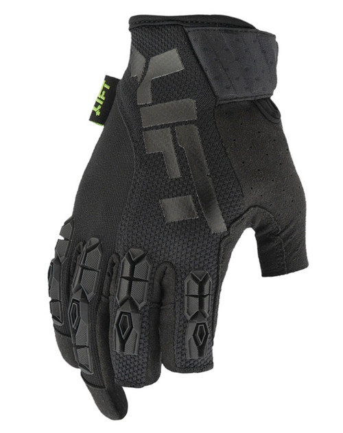 Lift Safety GFD-17KK2L Framed Glove (Black/Black)- Fingerless Tim