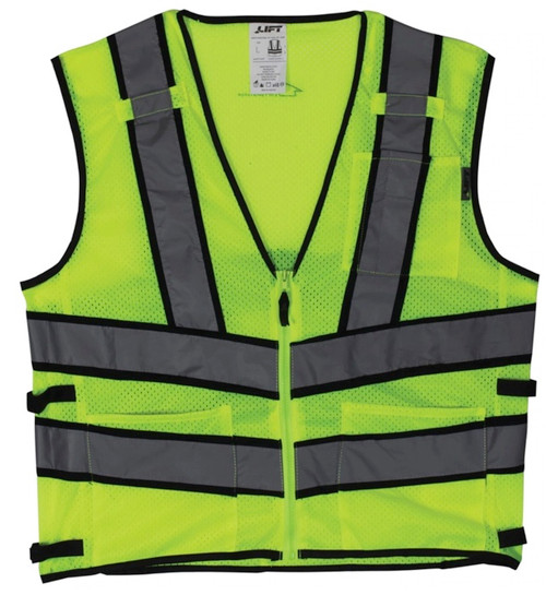Lift Safety AV2-10L4L Viz-Pro2 Vest (Yellow) 4X-Large