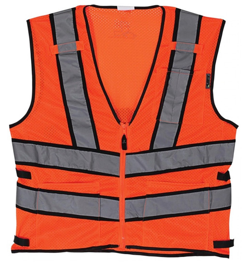 Lift Safety AV2-10E3L Viz-Pro2 Vest (Orange) 3X-Large