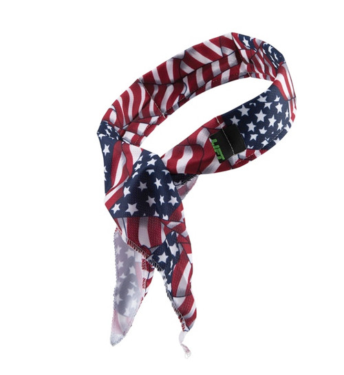 Lift Safety ACN-14F Cooling Neck Band (Flag)