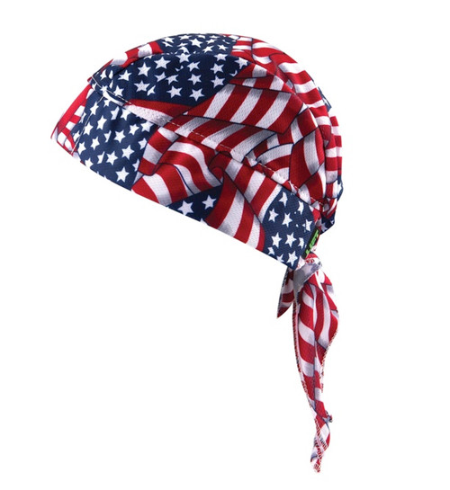 Lift Safety ACS-14F Cooling Skull Cap (Flag)