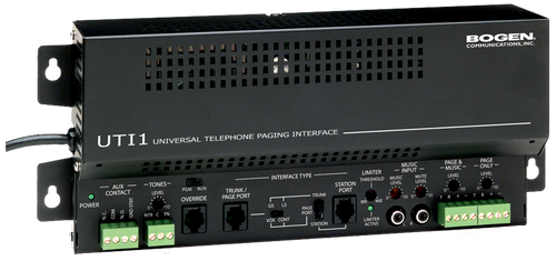 Bogen UTI1 Single-Zone Universal Telephone Interface