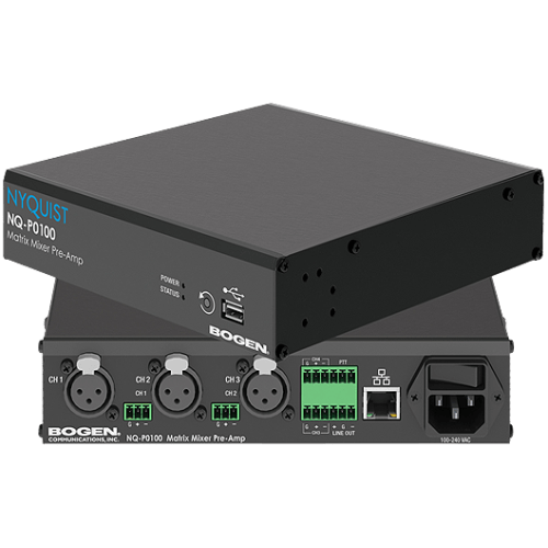 Bogen NQ-P0100 4-Channel Matrix Mixer Pre-Amplifier