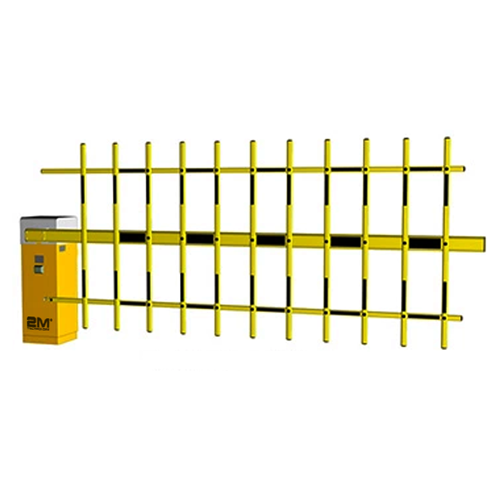 2M Technology 2MAGB-NFN2-A Double Fence Intelligent Barrier Gate (AC Torque Motor)