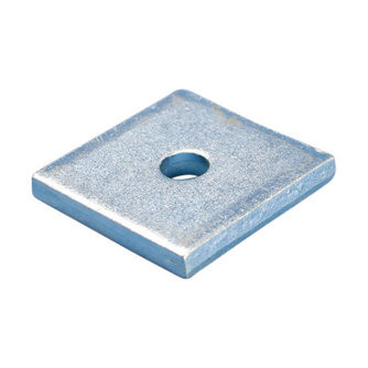 Caddy F130000EG Square Channel Washer, Steel, EG, 5/16" Rod, 0.375" (9.5 mm) Hole