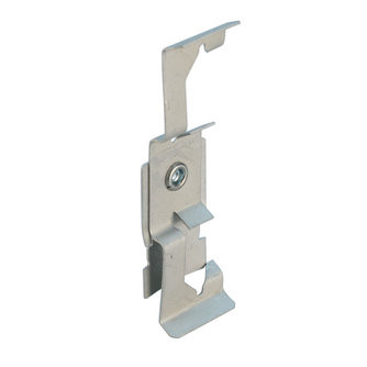 Caddy CATHP8Z34 Cat HP J-Hook Clip to Rod/Wire Clip, 1/2", 5/8" (M14, M18) Rod