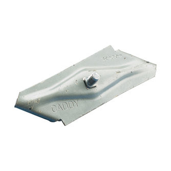 Caddy 4J2438S Bulb Tee Clip, 3/16" Max (4.7 mm Max) Flange, 1/4" Screw