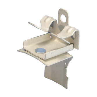 Caddy CATHP912 Cat HP J-Hook Clip to Hammer-On Flange Clip, Swivel, 1/2"-3/4" (14-20 mm) Flange