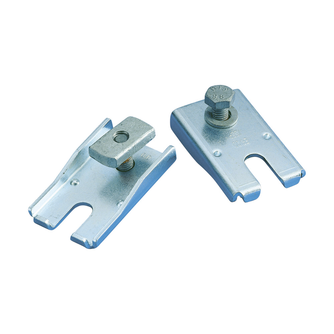 Caddy ISSP375 Strut Trapeze Attachment Plate, 3/8" Rod