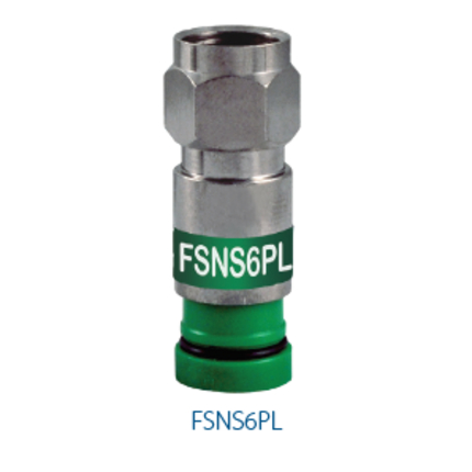 Belden FSNS6PL-25 ProSNS RG-6 Plenum "F" Coax Compression Connector