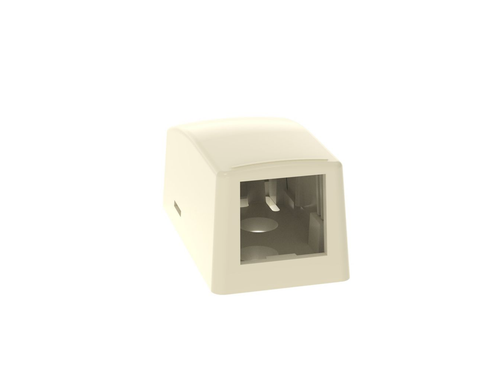 Panduit CBX1EI-A 1 Port Electric Ivory Mini-Com Surface Mount Box