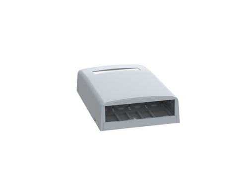 Panduit CBX4IG-AY 4 Port Gray Mini-Com Surface Mount Box