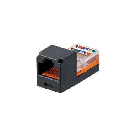 Panduit CJ588BLY Mini-Com UTP RJ45 Cat5E Black Jack Module