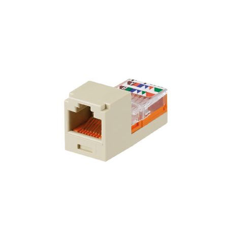 Panduit CJ588EIY Mini-Com UTP RJ45 Cat5E Electric Ivory Jack Module