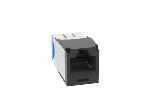 Panduit CJ6X88TGBL-C Mini-Com Cat6A Black Jack Module, 100 Pack