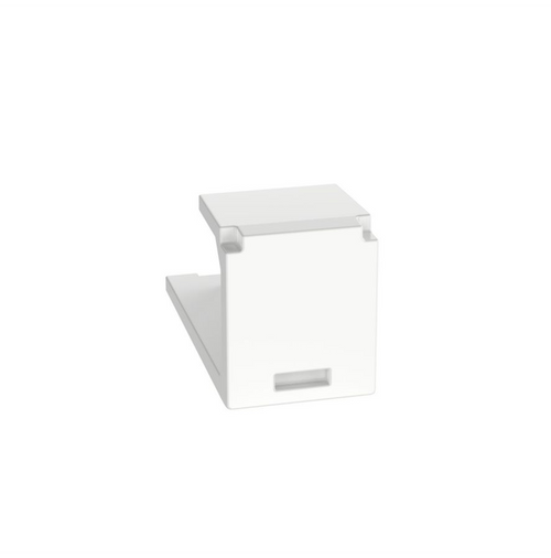 Panduit CMBWH-X Mini-Com 1-Port White Blank Module, 10 Pack
