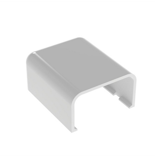 Panduit ECF10WH-X F Surface Raceway, LD10 End Cap Fitting, White