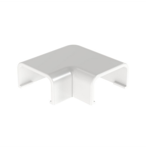 Panduit RAF3WH-E Surface Raceway, LD3 Low Voltage Right Angle Fitting, White
