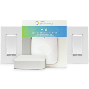 Leviton 002-STKIT-2DS Samsung SmartThings Hub Bundle