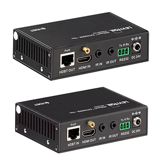 Leviton 41910-HT0 HDMI Extender with HDBaseT, Transmitter and Receiver, 70 meters