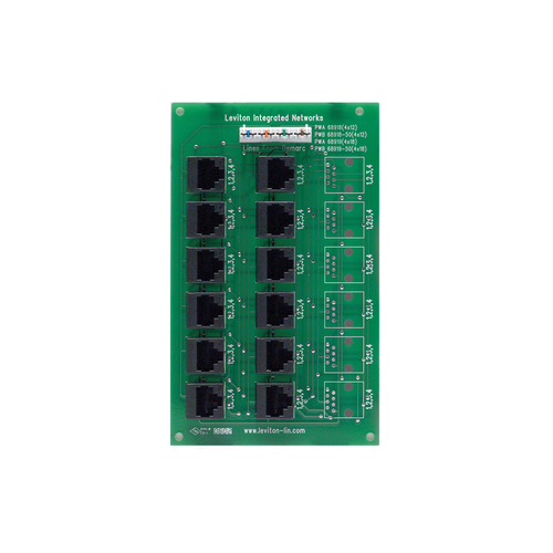 Leviton 47603-12M 4x12 Telephone Distribution Board