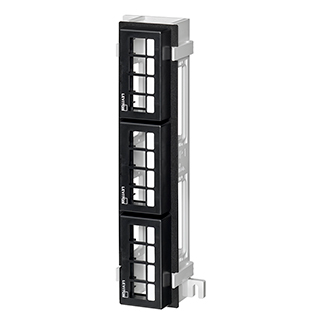 Leviton 47689-QP QuickPort 12-Port Multimedia Patch Block
