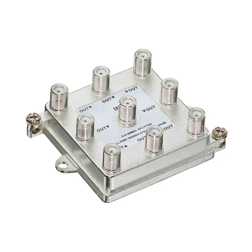 Leviton 47690-G8 1x8 (8-Way) 2GHz Passive Video Splitter