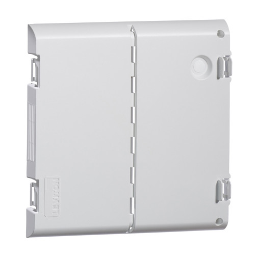 Leviton 49605-14S 14" Vented Hinged Door, Plastic, White