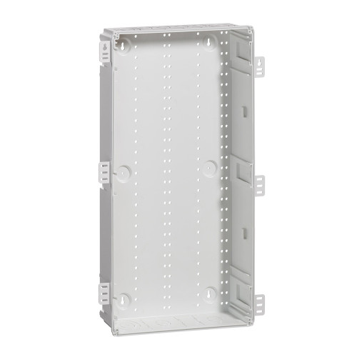 Leviton 49605-28E 28" Structured Media Enclosure, Plastic, White