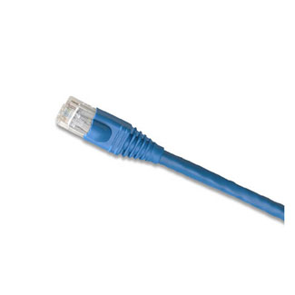 Leviton 5G460-10L GigaMax 5e Standard Patch Cord, Cat 5e, 10-Foot, Blue