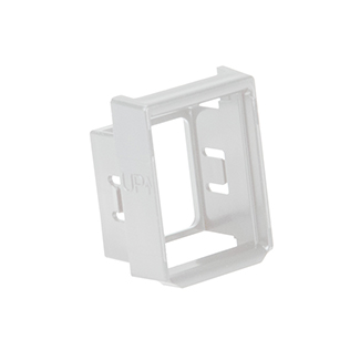 Leviton AB100-W Connector Adapter Bezel for CommScope Wallplates, White