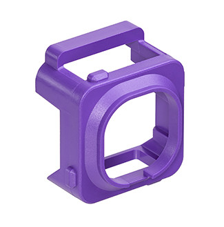 Leviton AB200-P Connector Adapter Bezel for Clipsal Wallplates, Purple
