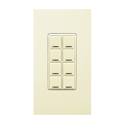 Leviton CKDNK-80I GreenMAX DRC 8-Button Color Change Kit, Ivory