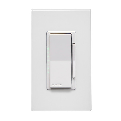 Leviton DG6HD-1BW Decora Smart Zigbee 3.0 Certified 600W Dimmer