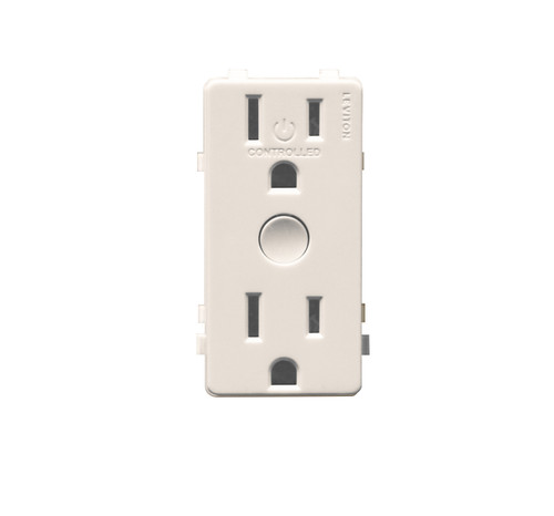 Leviton DSRKT-1PW Decora Smart Outlet Color Change Kit White