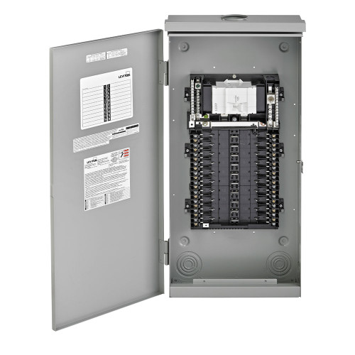 Leviton LP212-3B 20 Space Outdoor Load Center with 125A Main Circuit Breaker