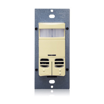 Leviton OSSMD-GAI DUAL RLY MT WB, 120-277VAC, NONEU, IVORY